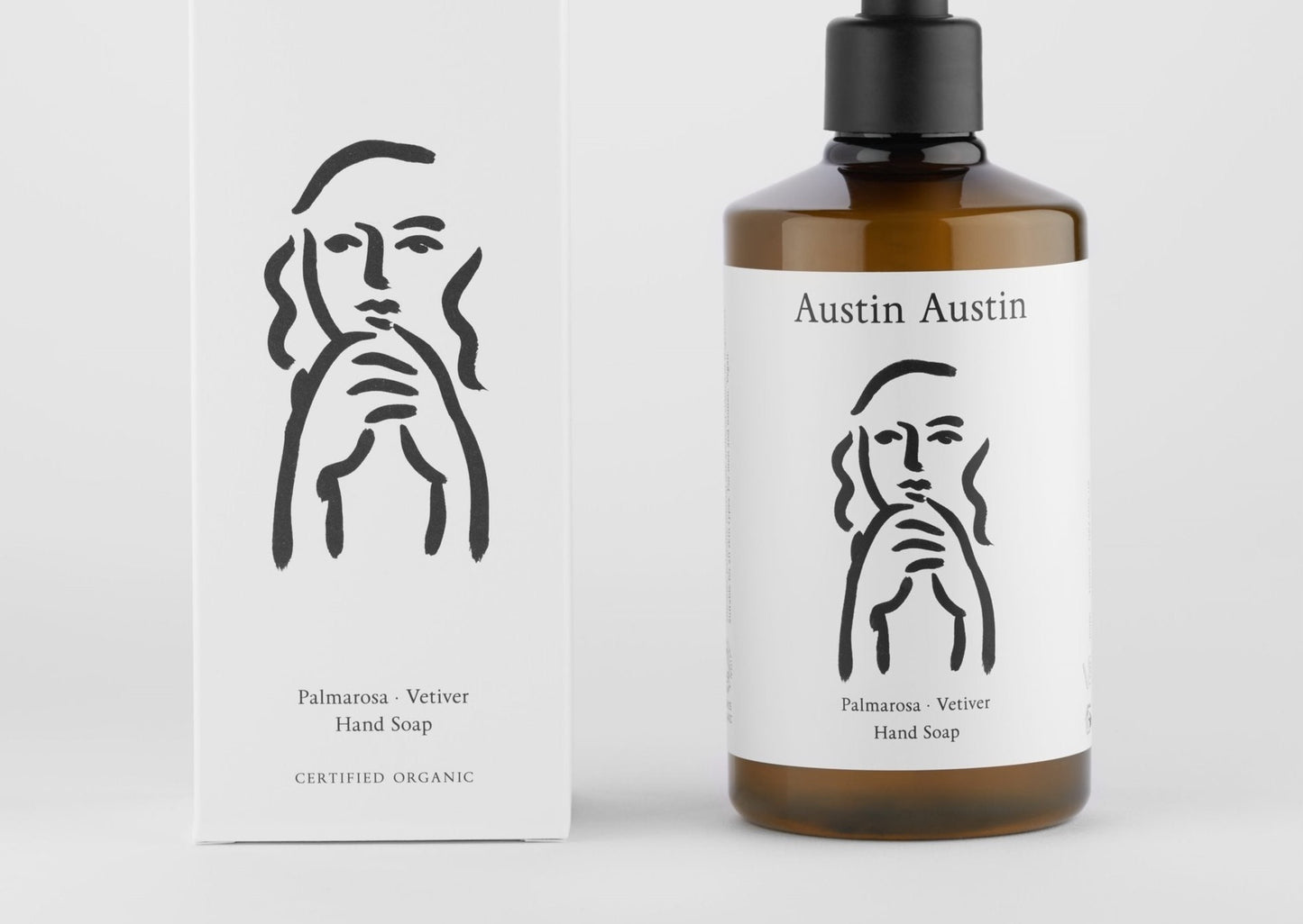 Palmarosa & Vetiver Organic Hand Soap