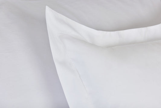 White Classic Percale Euro Sham (Pair)