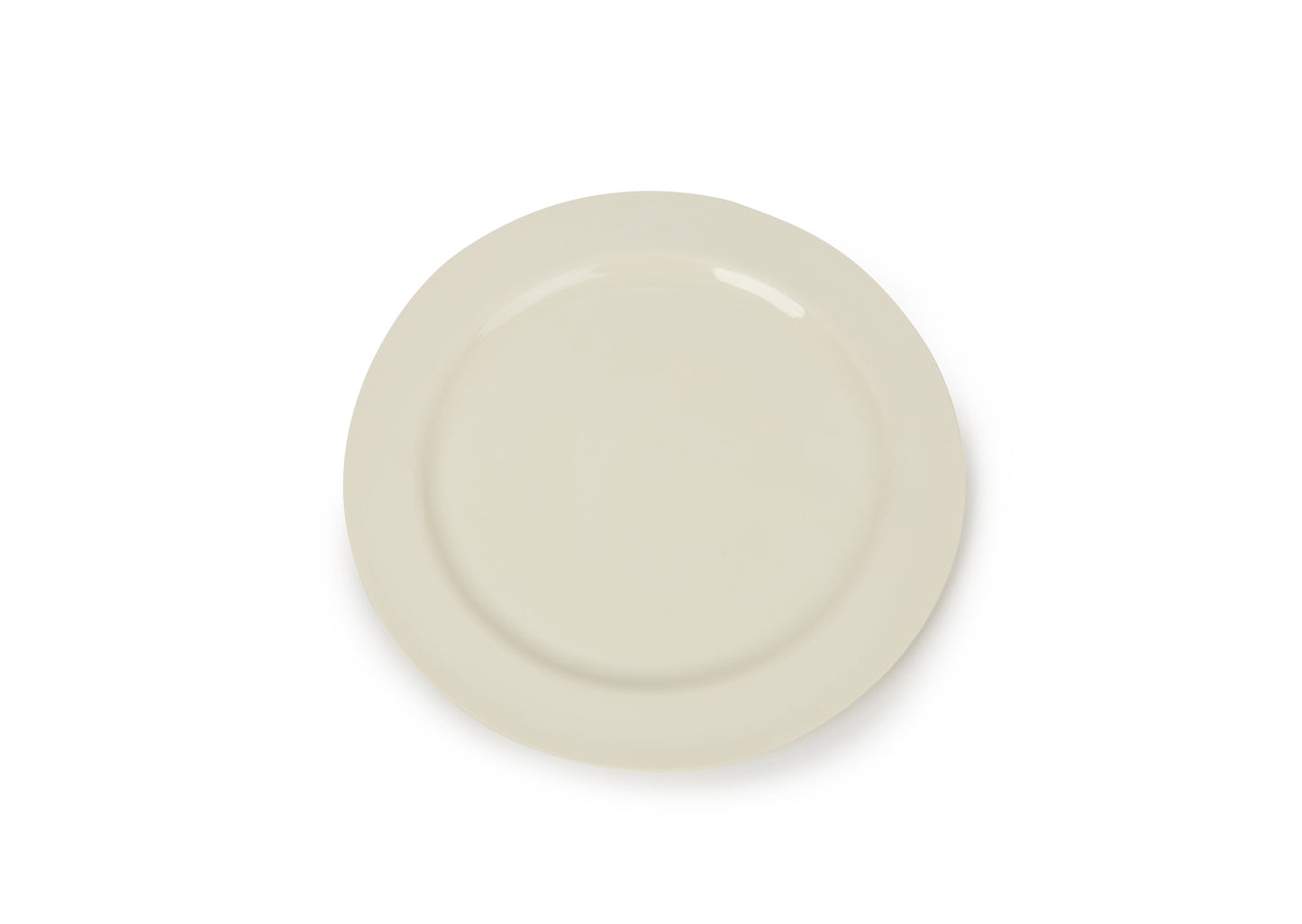 Light Gray Onda Plate-White