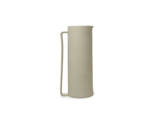 Dark Gray Onda Pitcher-Bone