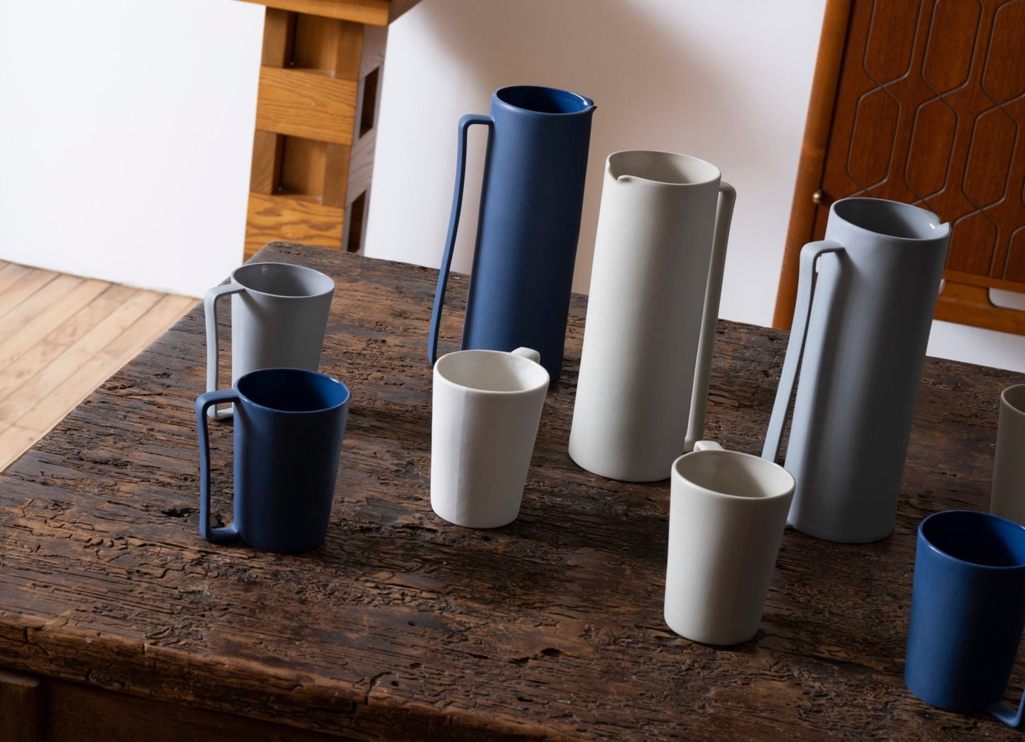 Light Gray Onda Mug-Lapis