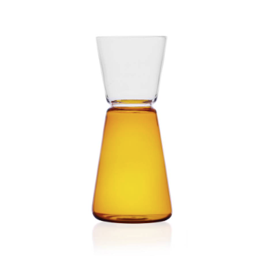 Clear/Amber High Rise Pitcher 500ml