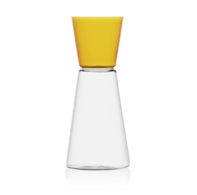 Clear/Amber High Rise Pitcher 750ml