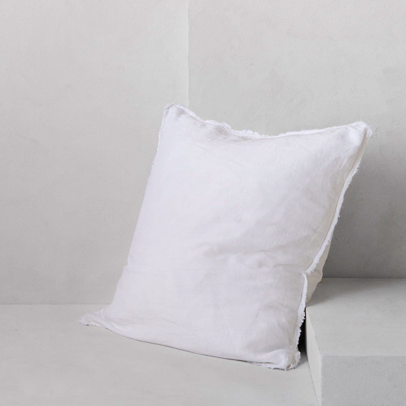 Gray Flocca Cushion Cover 20x20"