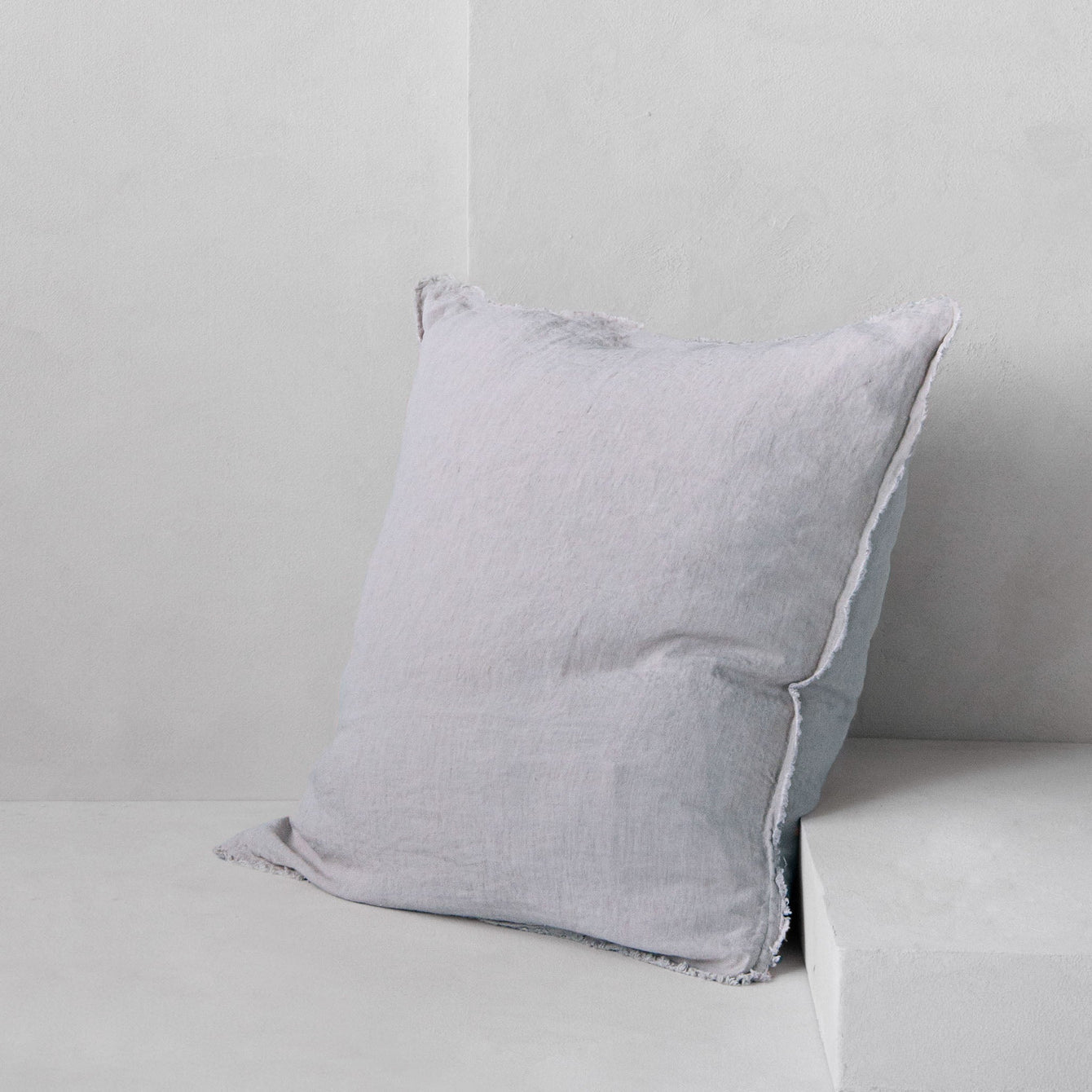 Gray Flocca Cushion Cover 20x20"