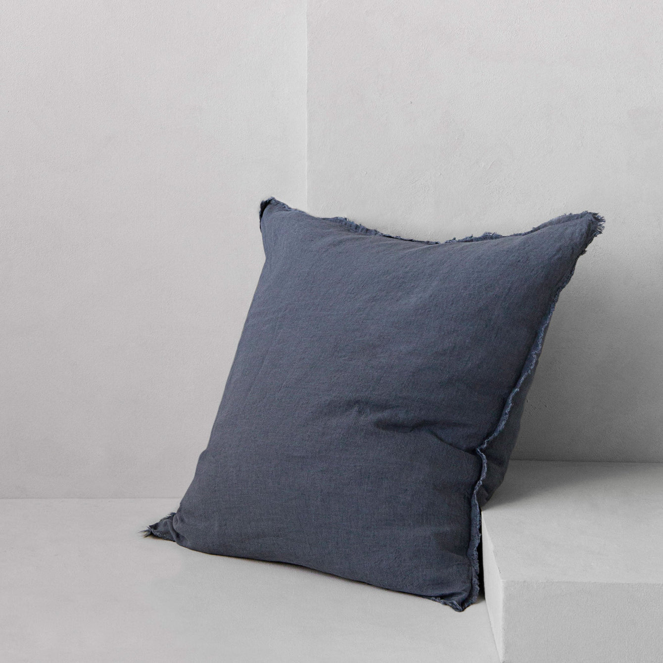 Gray Flocca Cushion Cover 20x20"