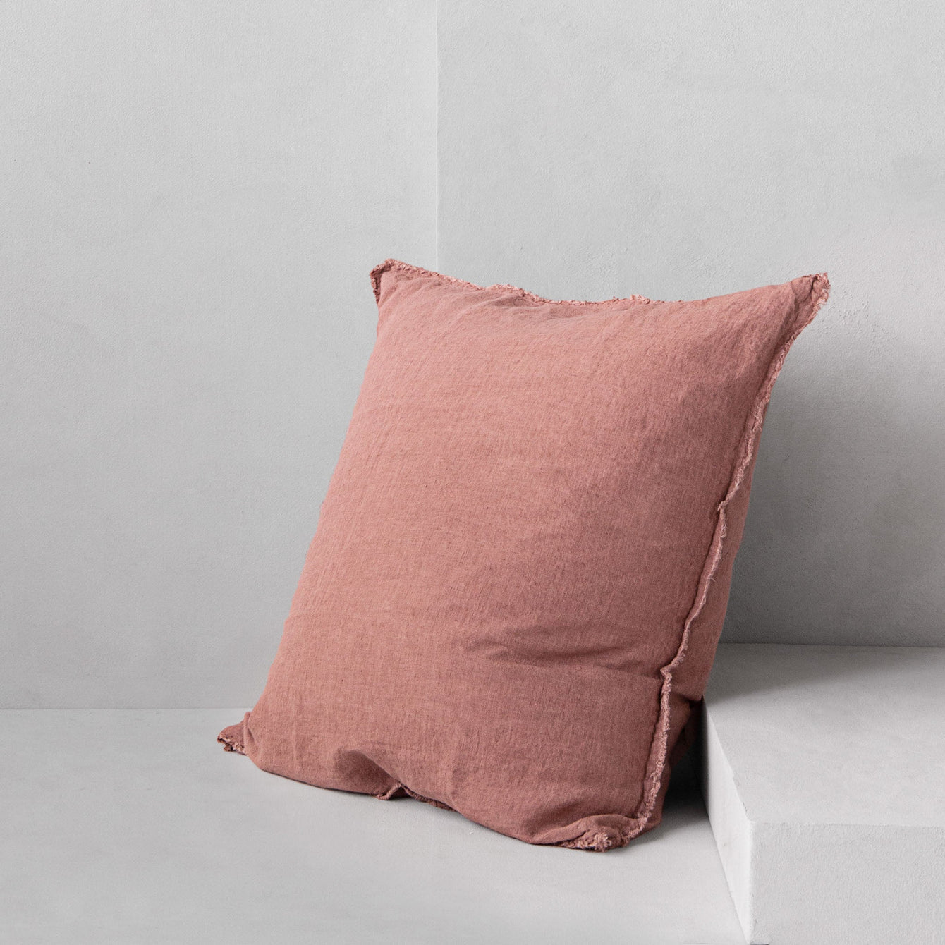 Gray Flocca Cushion Cover 20x20"