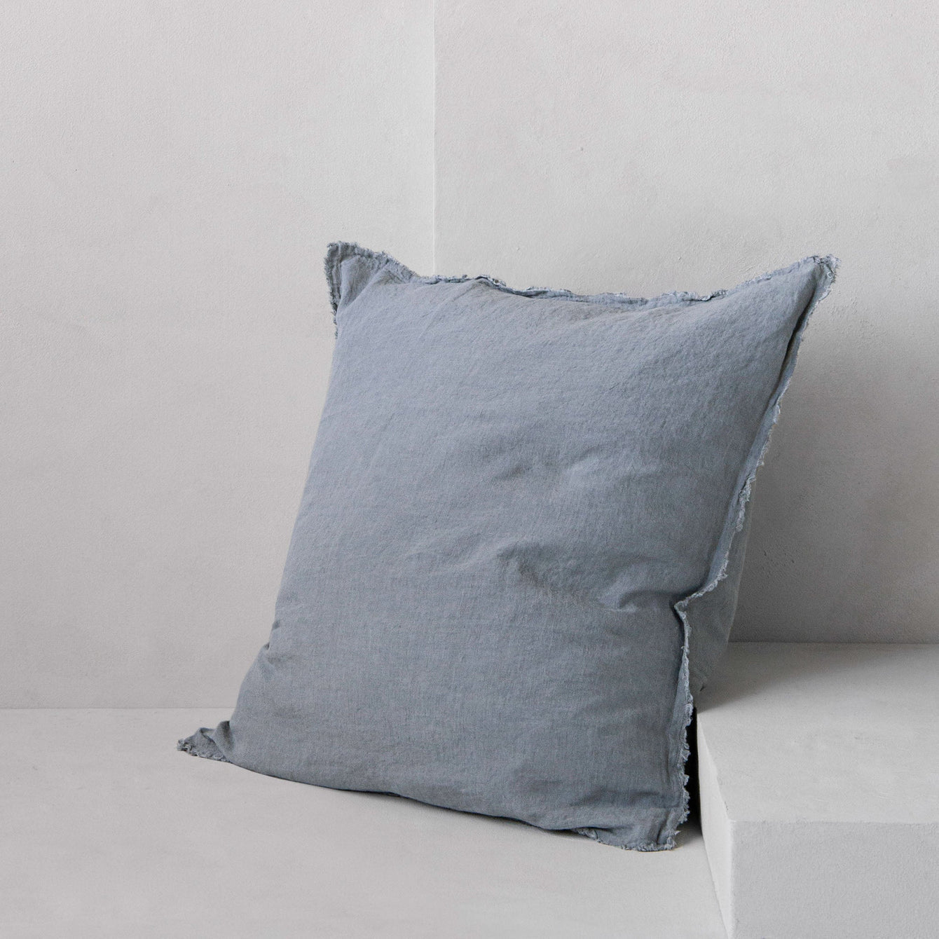 Gray Flocca Cushion Cover 20x20"