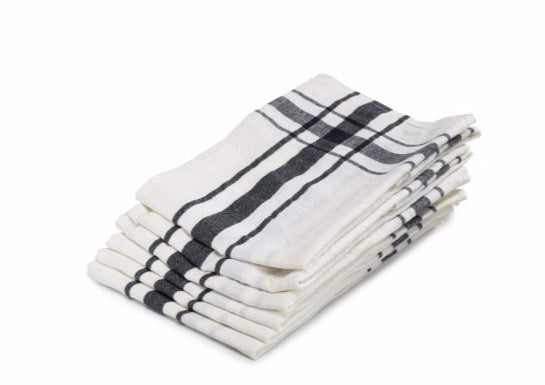 Camaret Tea Towel - Black