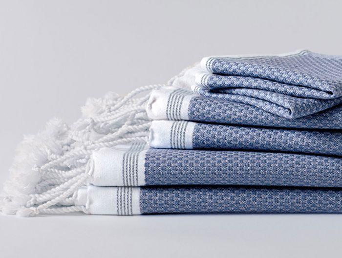 Light Gray Mediterranean Organic Towels