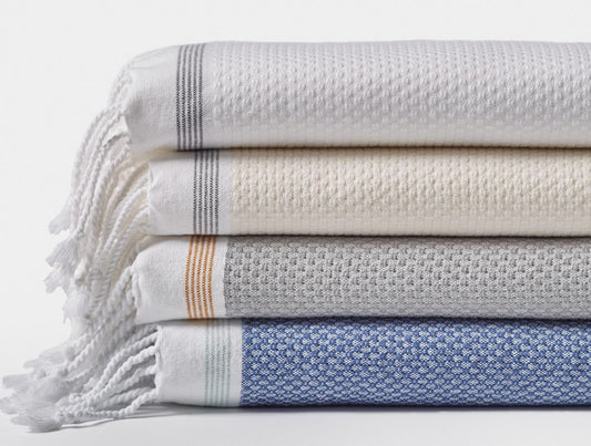 Light Gray Mediterranean Organic Towels