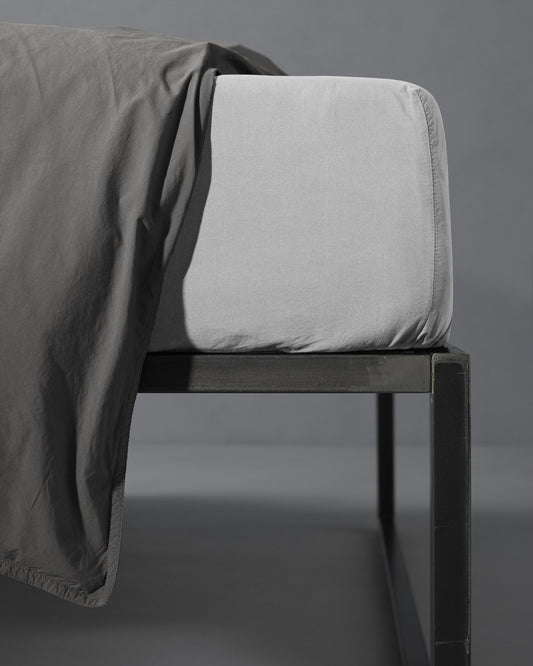 Dim Gray Nite Fitted Sheet