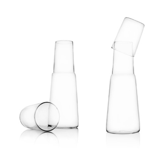 White Smoke Torre Carafe Set