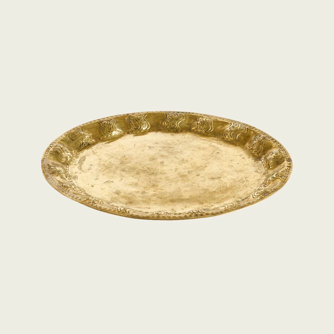 Brass Tray by George Von Mendelssohn
