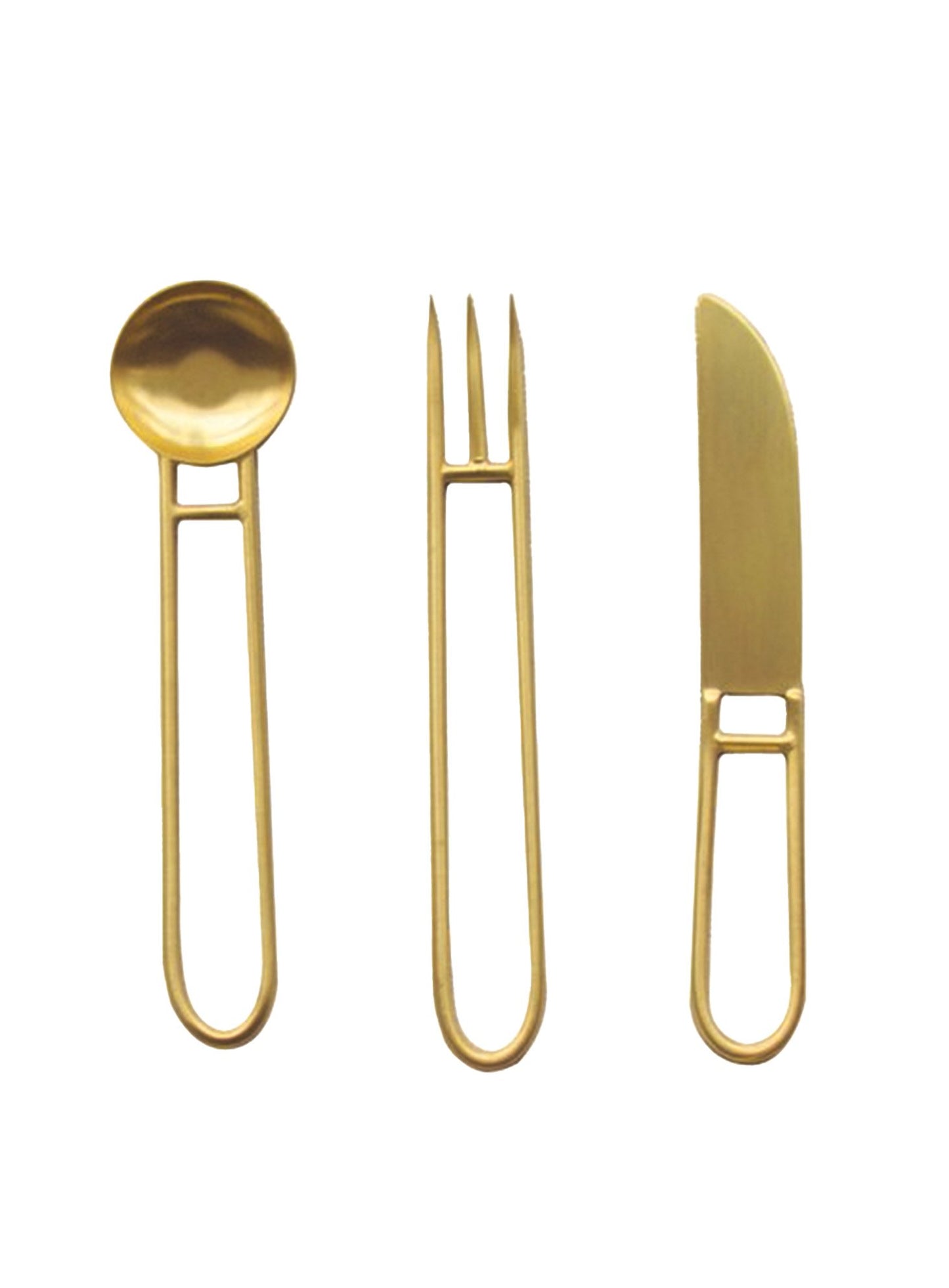 Artefacto Cutlery Set-Gold