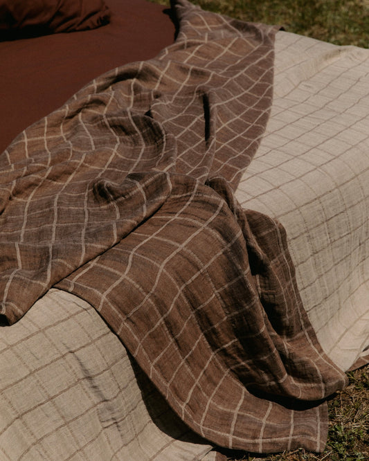 Principals Daughter Double Linen Bedcover