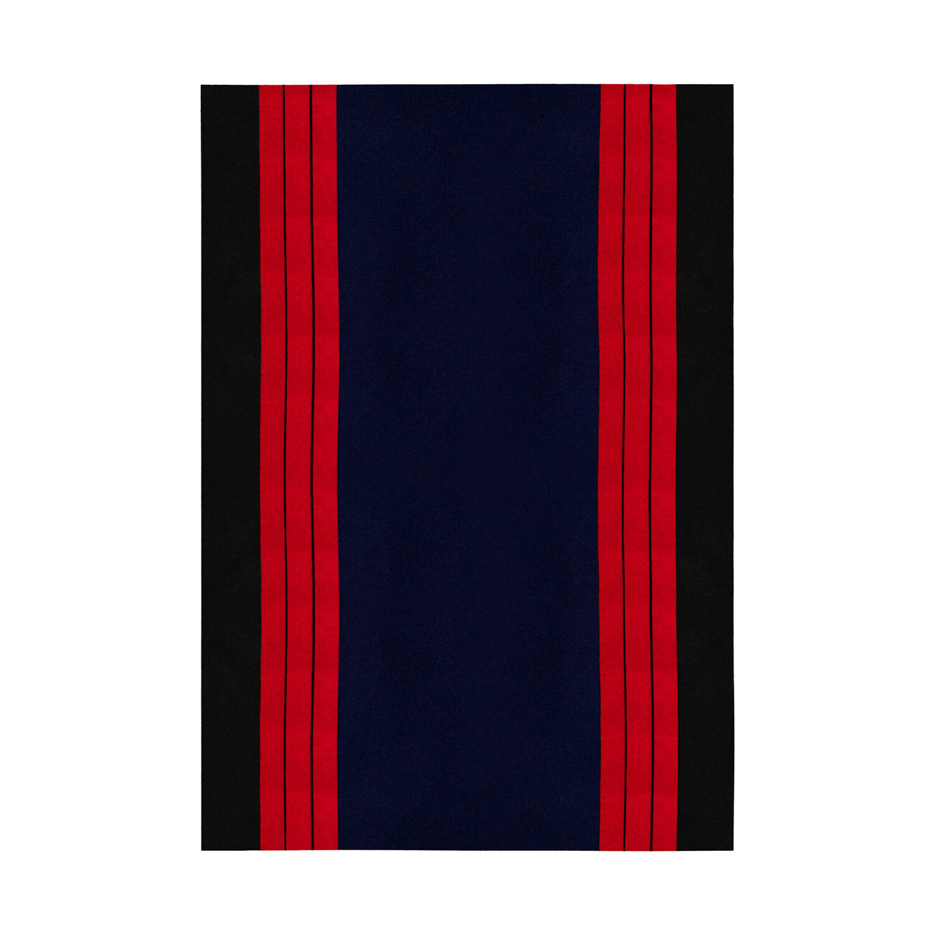 Camp Stripe Throw - Navy