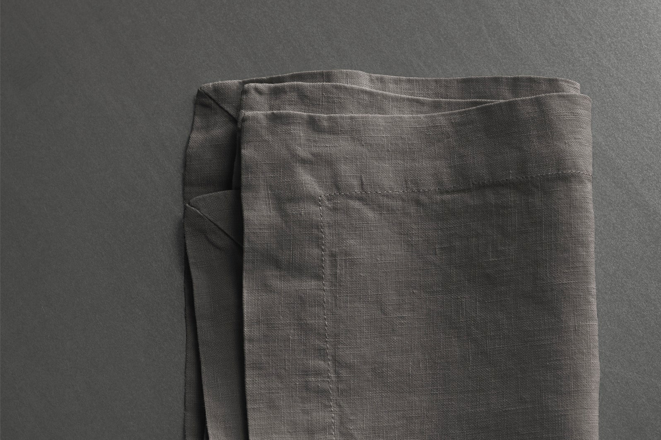 Dark Slate Gray Tab Napkin- Fumo