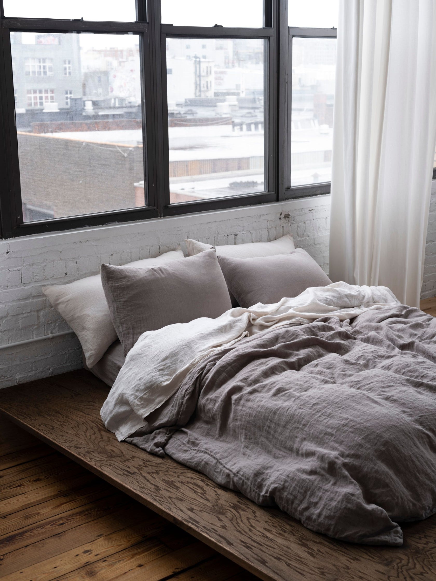Washed Linen Sheet Set – French Presse Linens