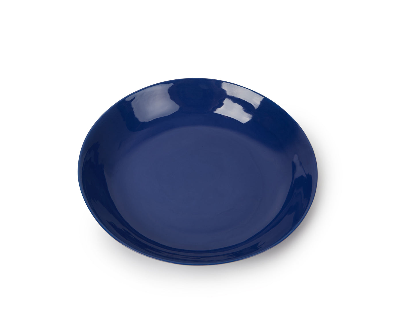 Midnight Blue Onda Soup/Pasta Plate - Lapis