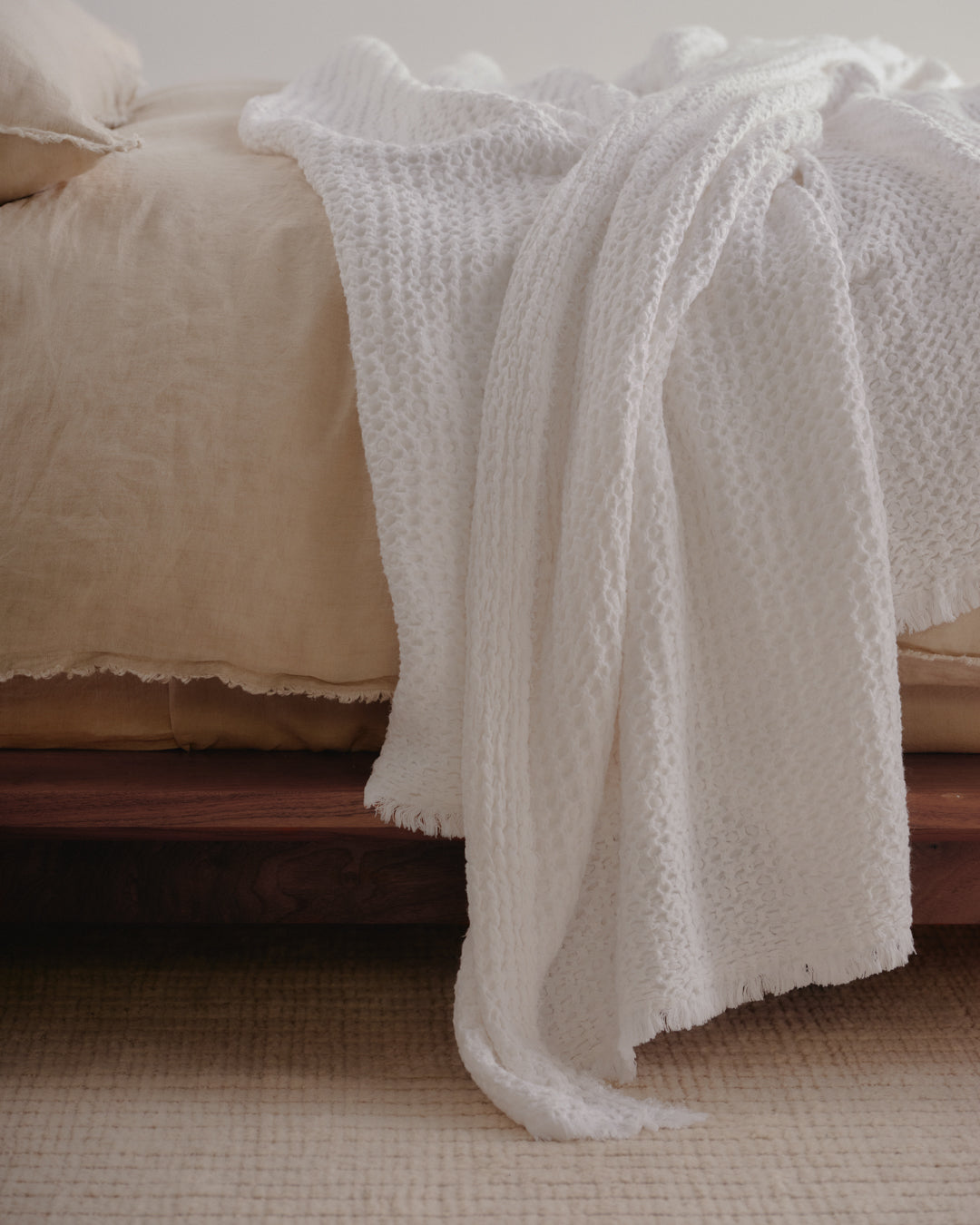 Flocca Linen Blanket