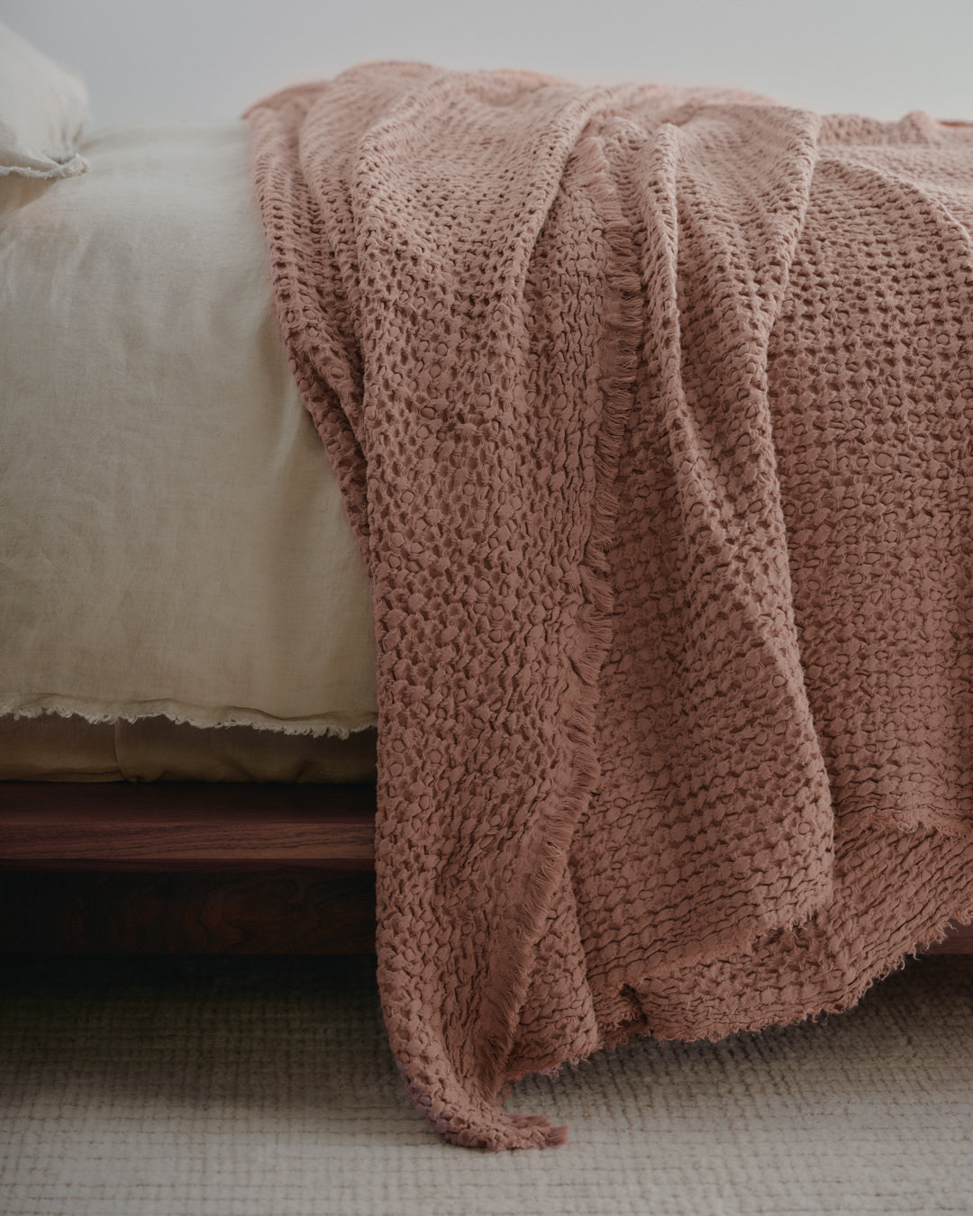 Flocca Linen Blanket