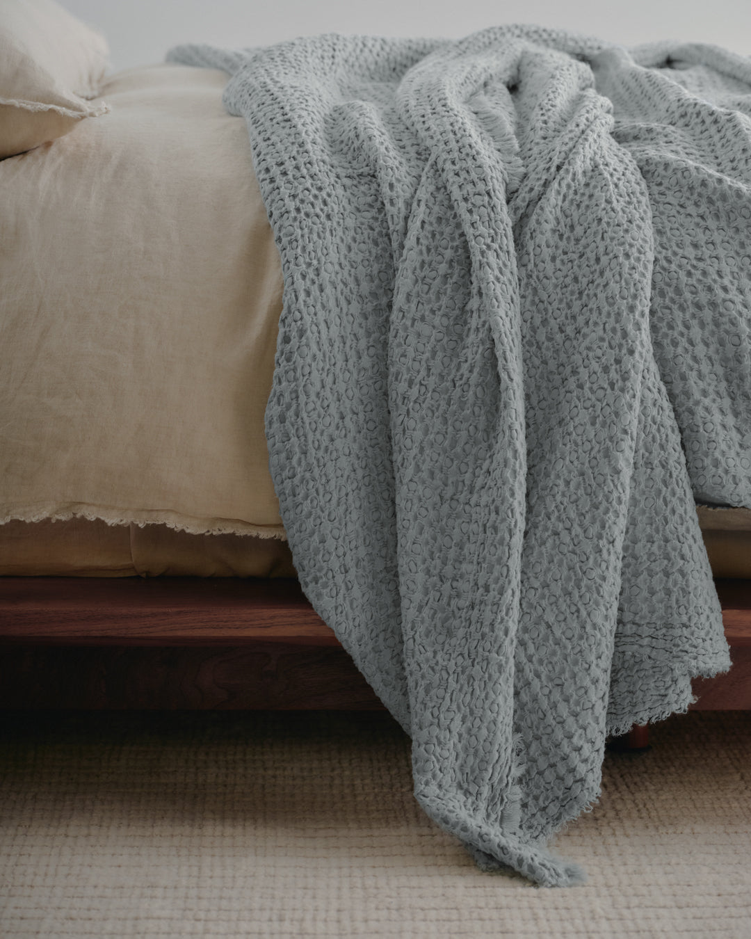 Flocca Linen Blanket