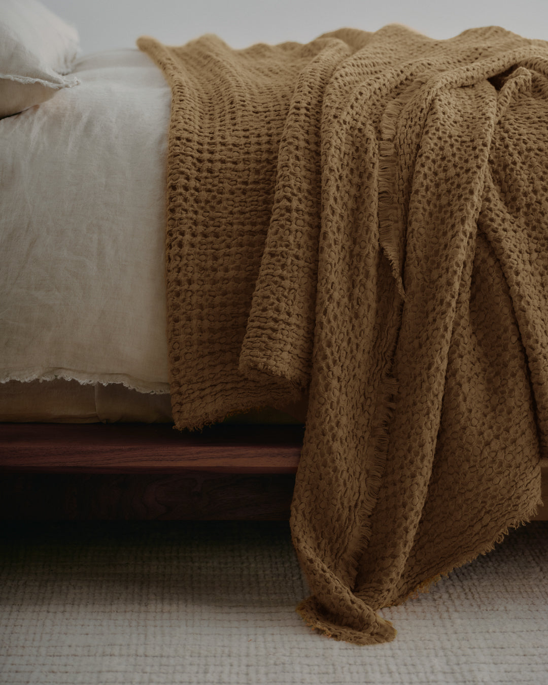 Flocca Linen Blanket
