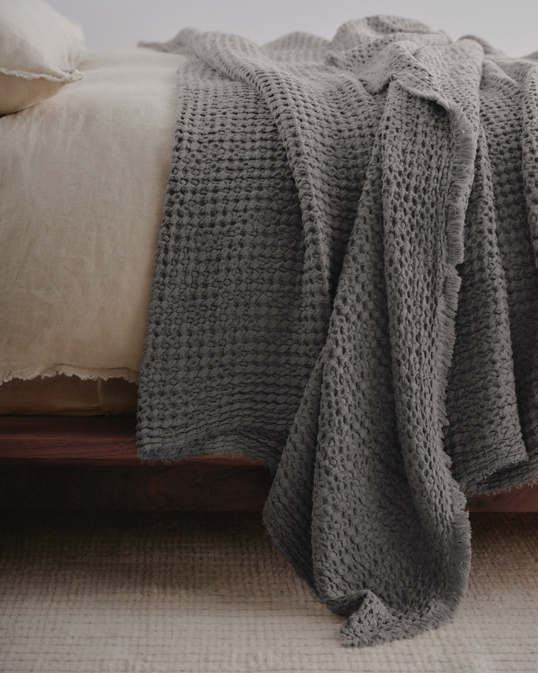 Flocca Linen Blanket
