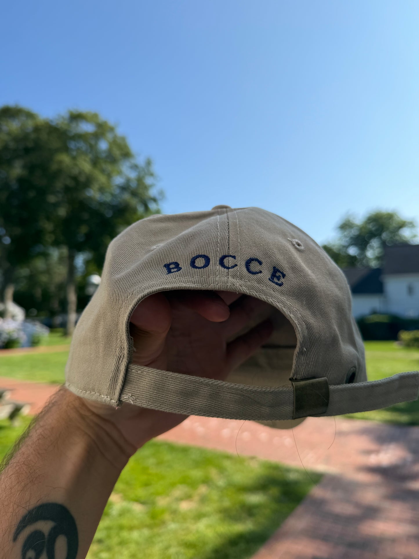Canvas Tan Bocce Hat
