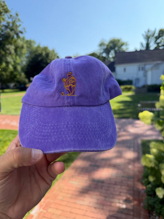 Purple Canvas Bocce Hat