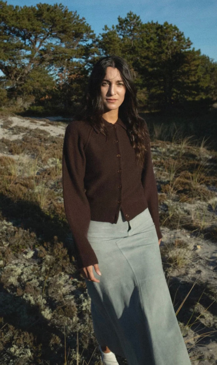 Bell-Sleeve Cardigan