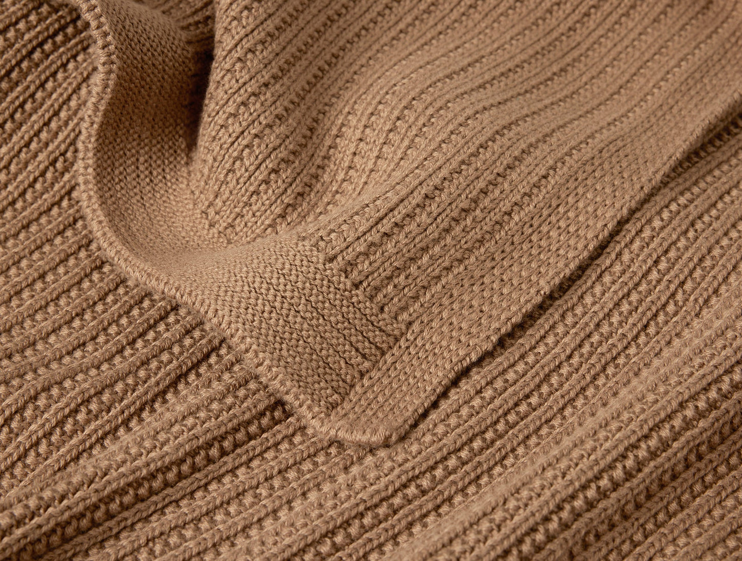 Linda Organic Knit Throw