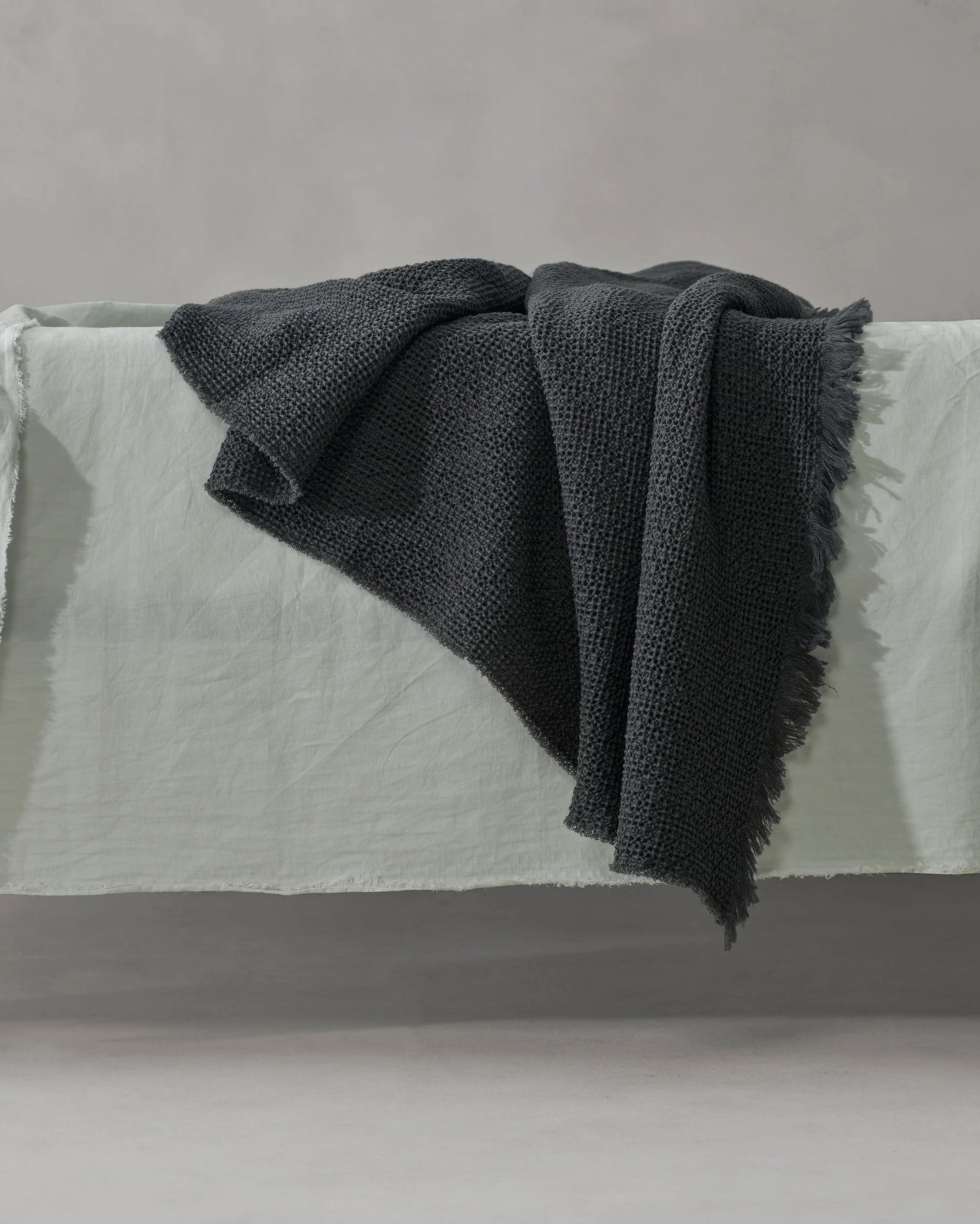 Nid Throw (Waffle Wool)