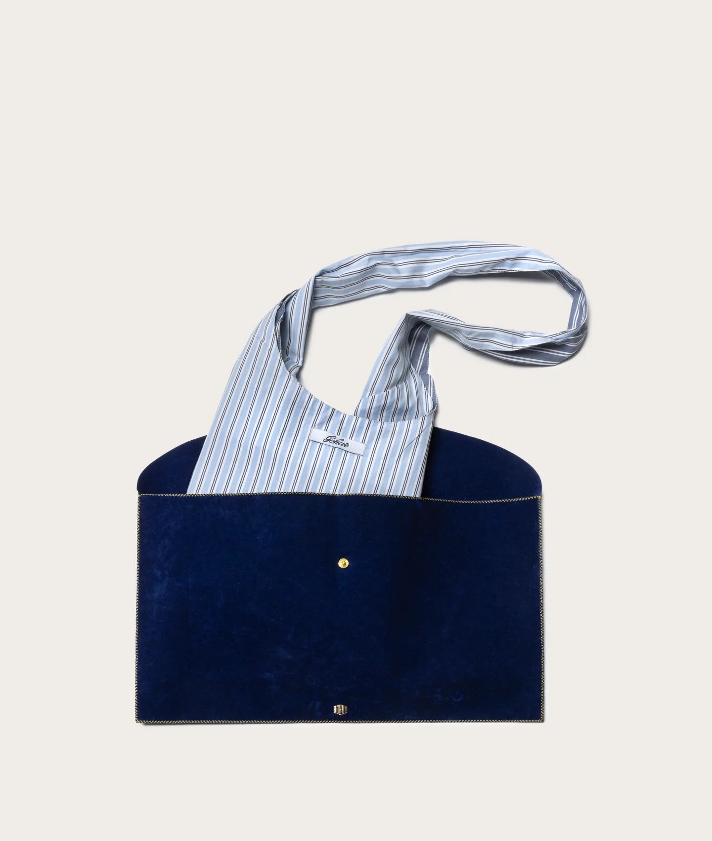 Port Striped Bag