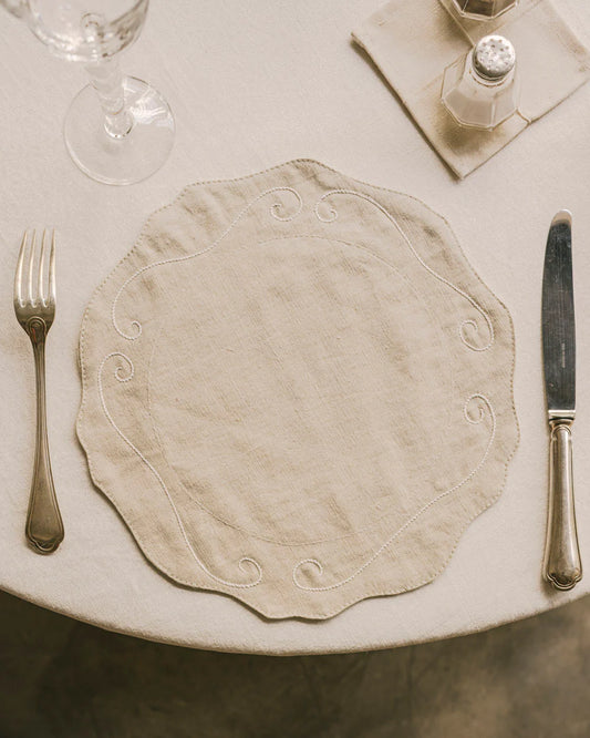 Embroidered Placemat