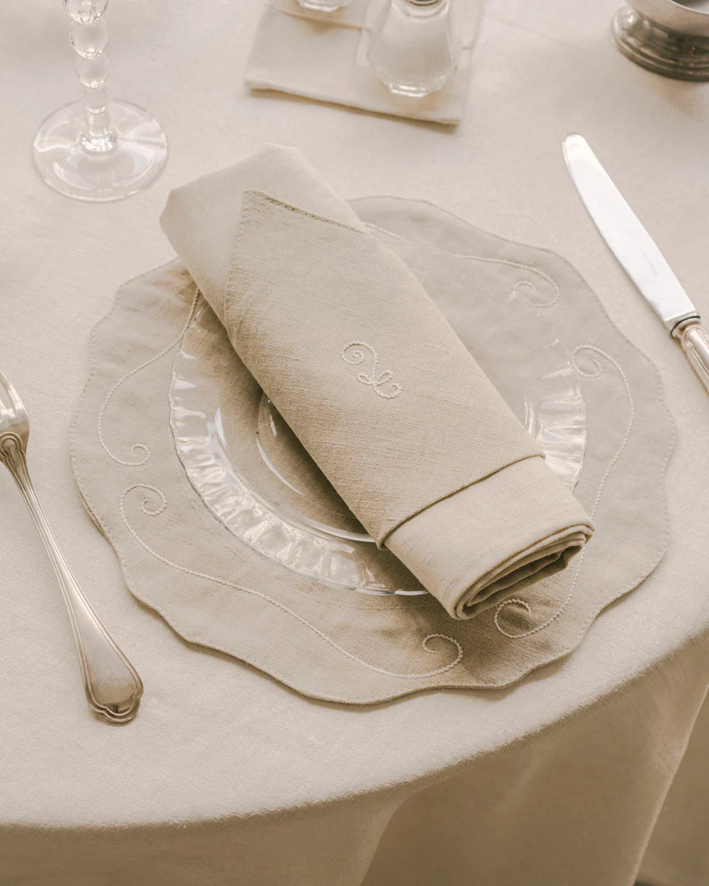 Embroidered Placemat