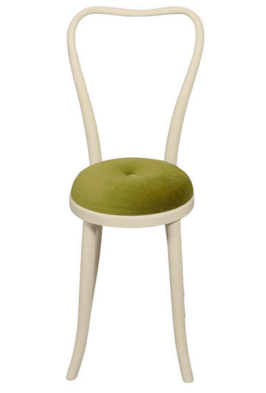 Thonet Petite Cafe Chair With Velvet Upholstered Seat