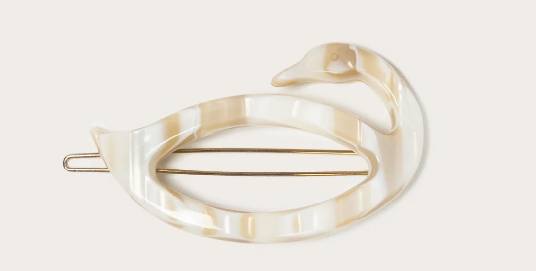 Swan Hair Clip