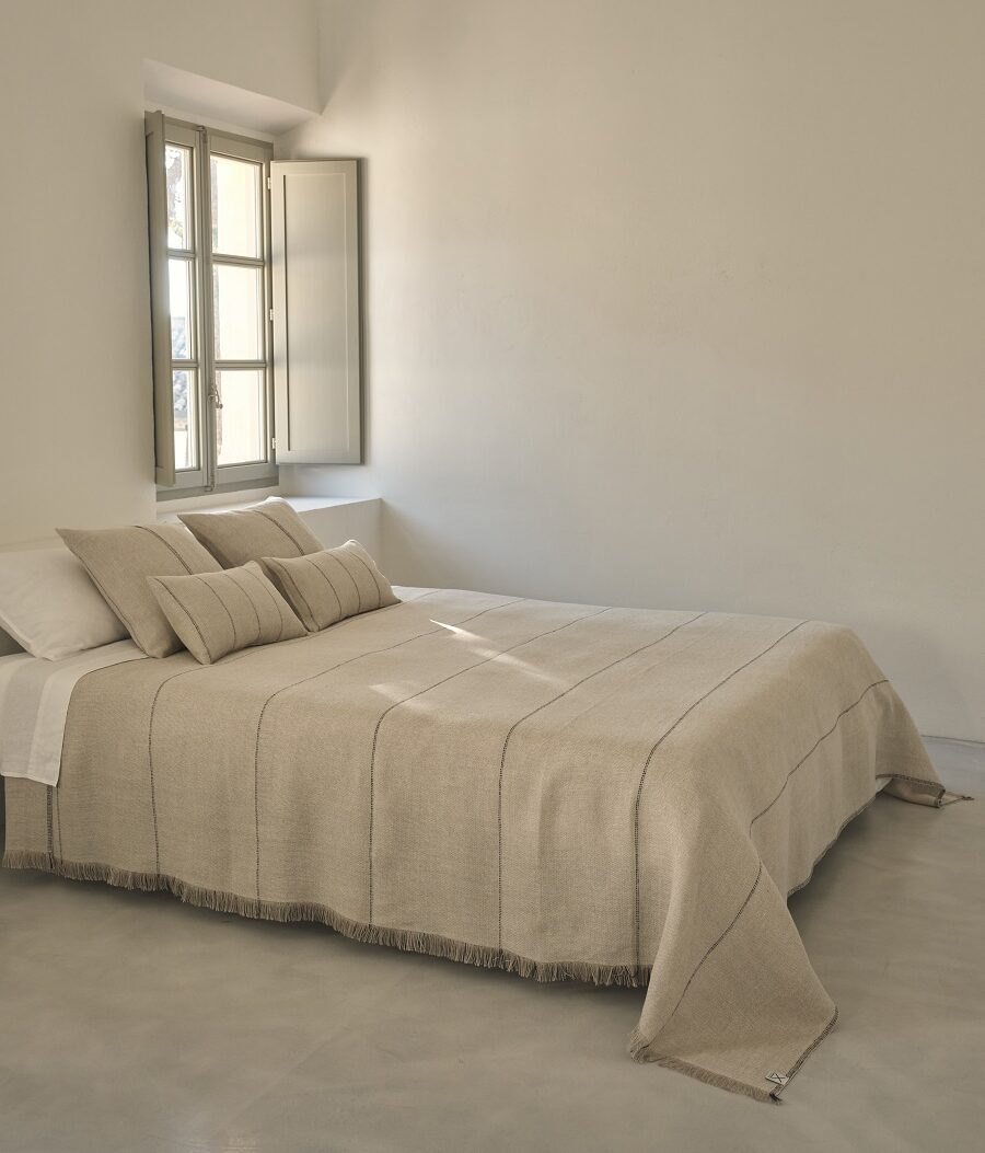 Abans Bedspread - Light Grey