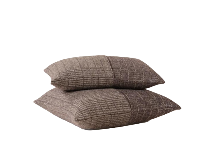 Dim Gray Tile Cushion Cover - Slate