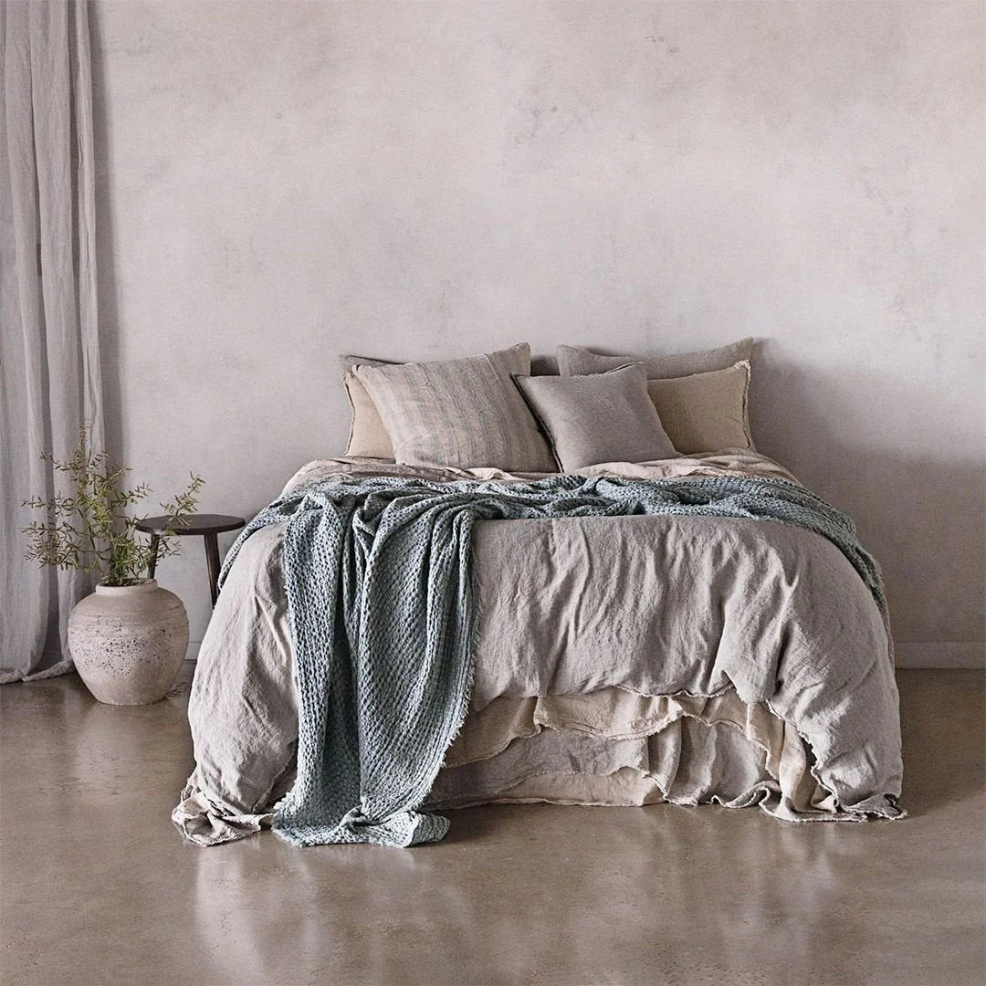 Flocca Linen Blanket