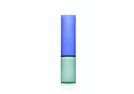 Bamboo - Green/Blue Vase 30 cm
