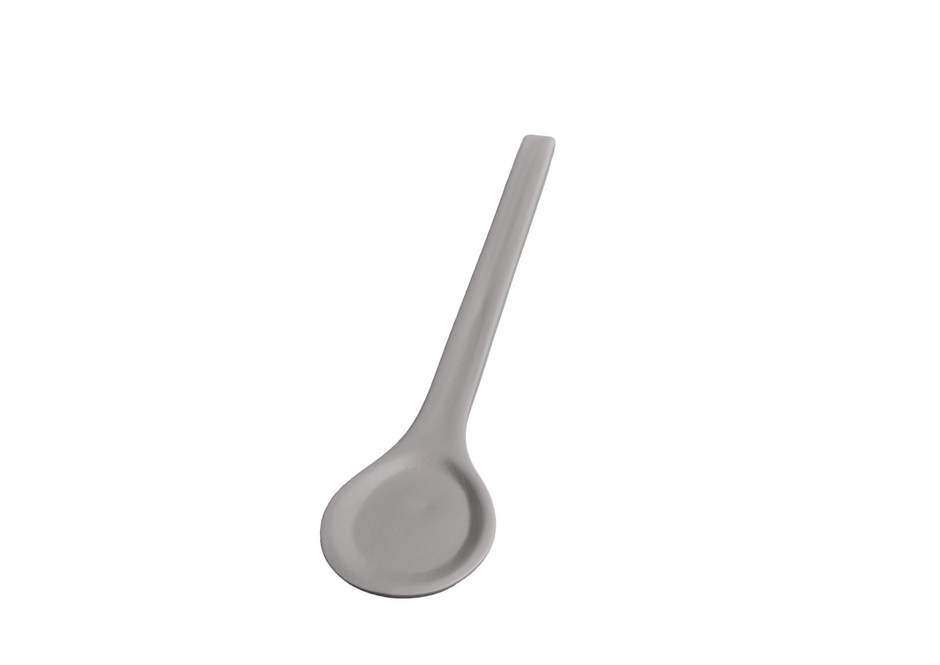 Dark Gray Buto Serving Spoon-Bianco