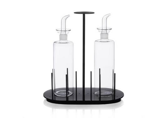 Dama Black Tray