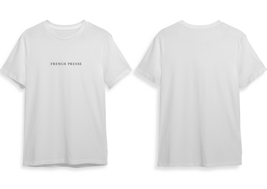 Light Gray French Presse T Shirt