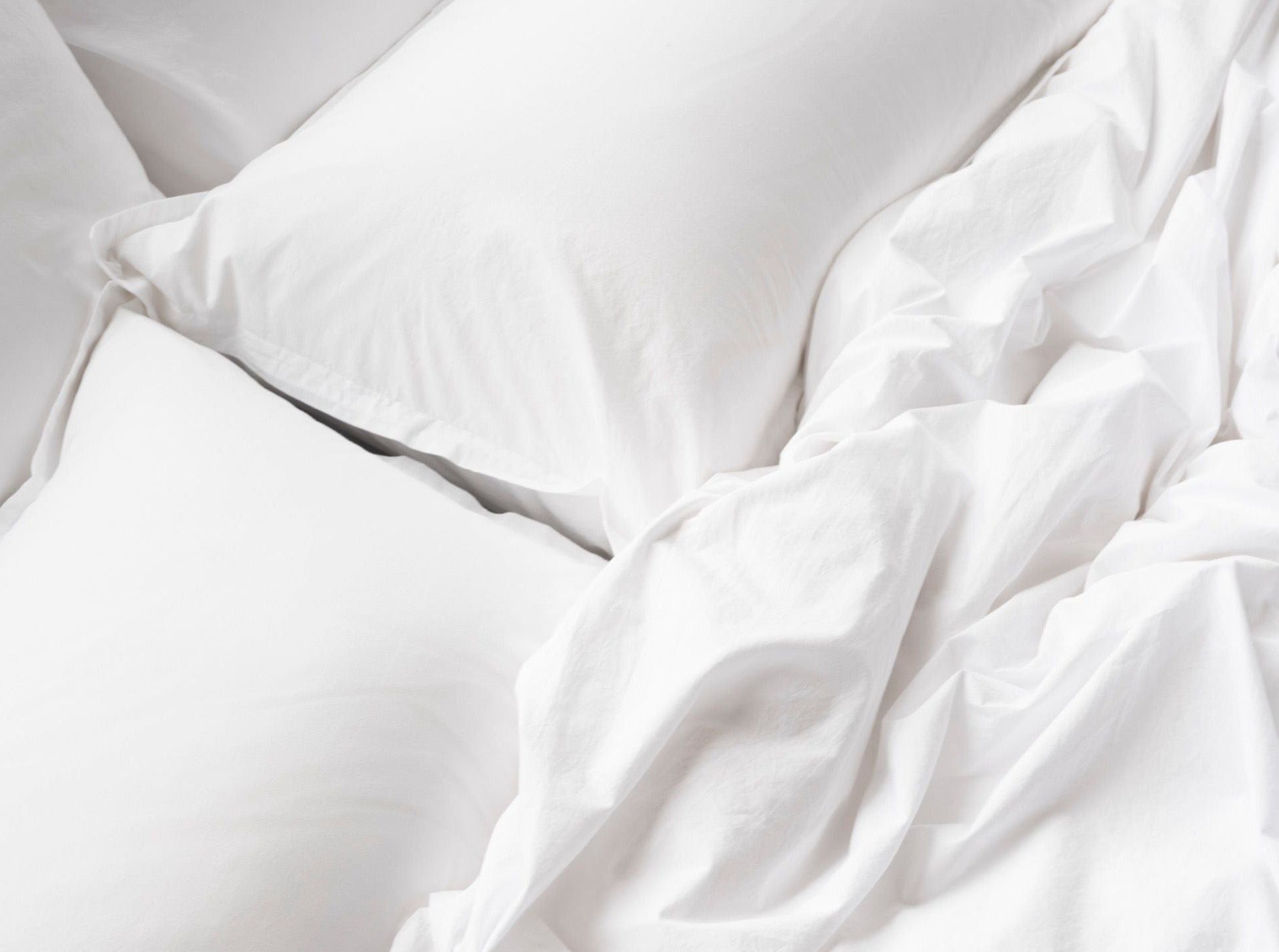Light Gray Relaxed Percale Pillowcase (Pair)
