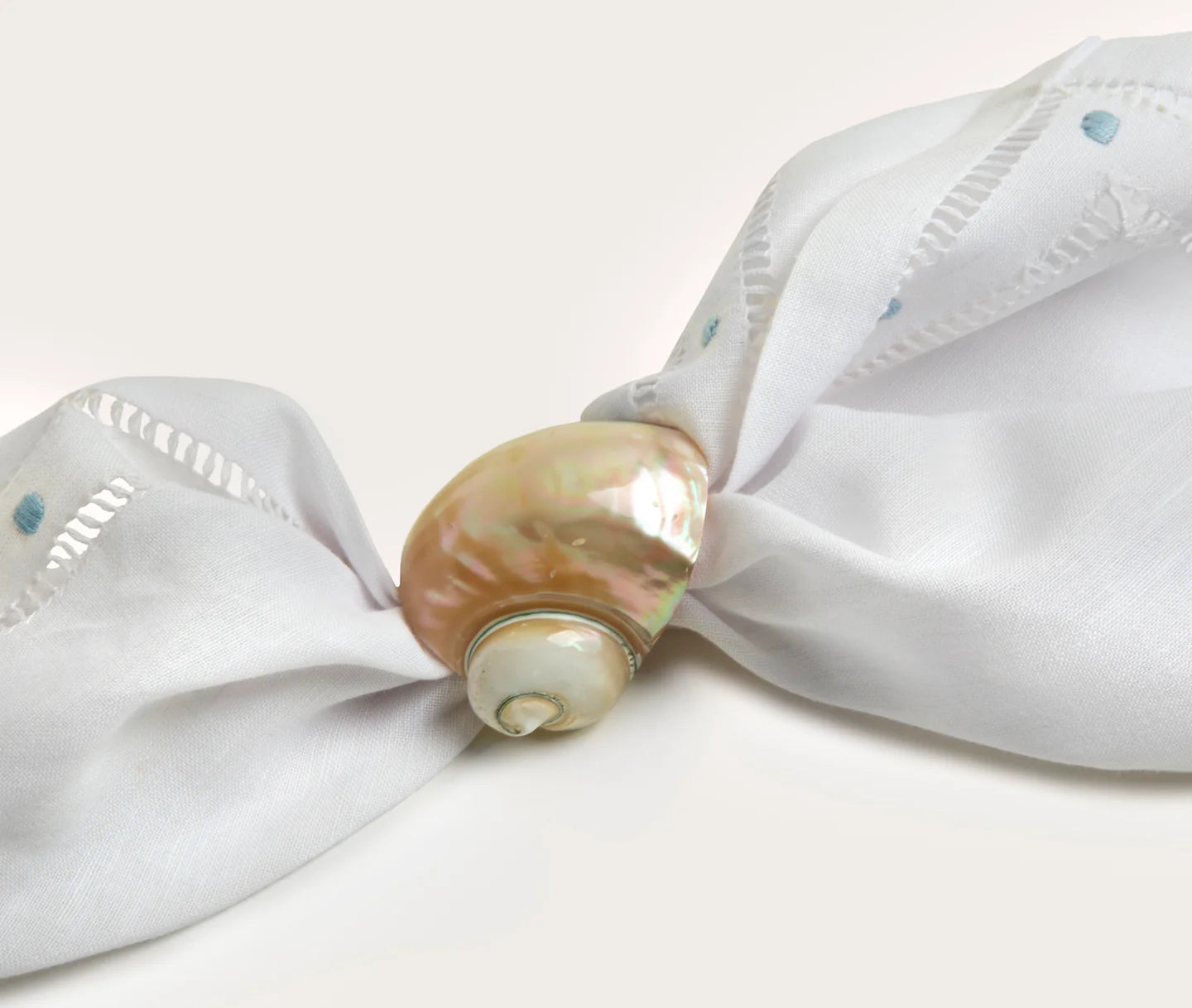 Mother Of Pearl Napkin Rings (Pair)