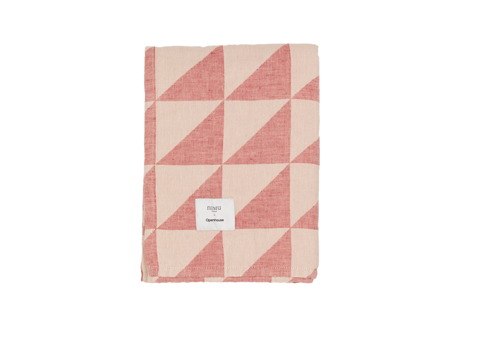Light Pink Puglia Linen Towel/Spread