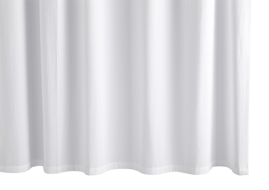Light Gray Seersucker Shower Curtain